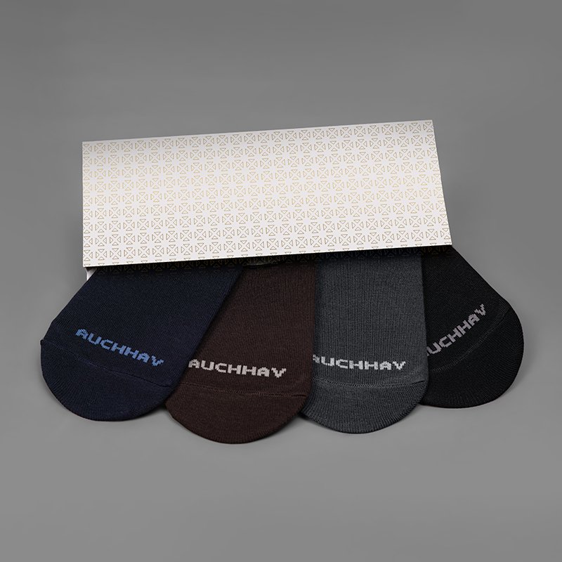 No Show Socks Combo (Pack of 4)